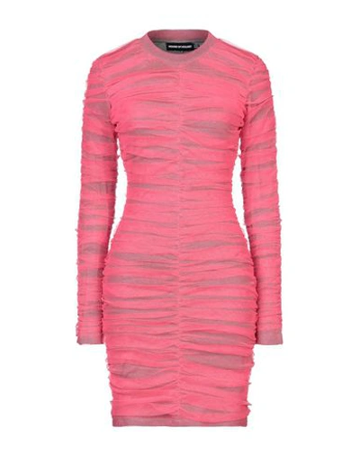 House Of Holland Short Dresses In Pink