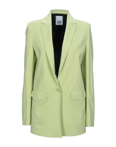 Jijil Suit Jackets In Light Green