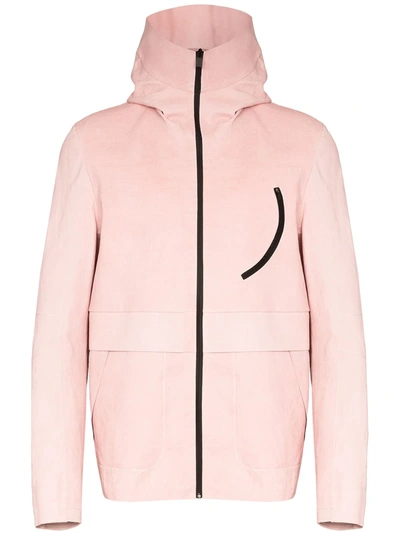 Alyx Stand-collar Zip-front Jacket In Pink