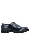 Emporio Armani Lace-up Shoes In Blue