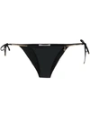 Stella Mccartney Falabella Chain Detail Bikini Bottoms In Black
