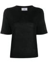 Ami Alexandre Mattiussi Crewneck Short Sleeves Sweater In Black