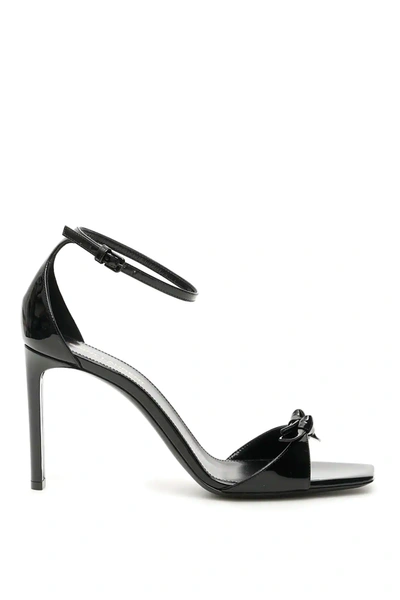 Saint Laurent Bea Sandals In Black