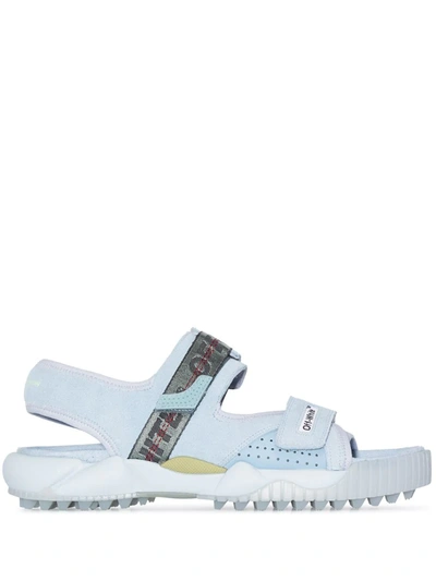 Off-white Oddsy Trek Sandals In Blue