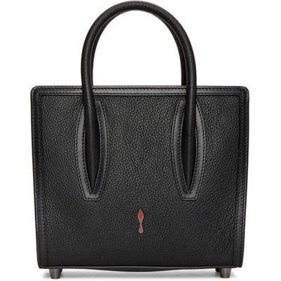 Christian Louboutin Black Small Paloma Sole Bag In B260 Black/