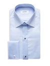 Eton Men's Slim-fit Pique Formal Shirt In Light Blue