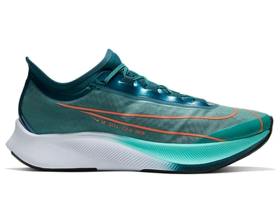 Pre-owned Nike Zoom Fly 3 Premium Neptune Green/midnight Turquoise In Neptune Green/midnight Turquoise-aurora-hyper Crimson
