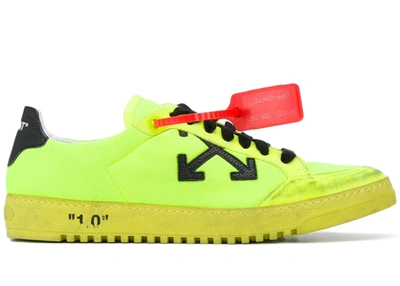 Pre-owned Off-white  Low 2.0 Fluo Yellow Fw19