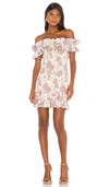 V. Chapman Flora Dress In Purple Floral