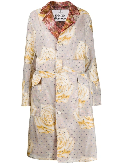 Vivienne Westwood Ophelia Technical Fabric Coat In Multi
