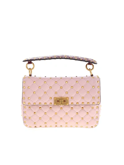 Valentino Garavani Rockstud Spike.it Medium Bag In Pink