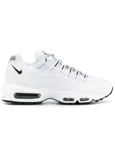 Nike Air Max 95 Sneakers In White-black