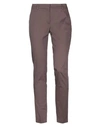Incotex Casual Pants In Cocoa