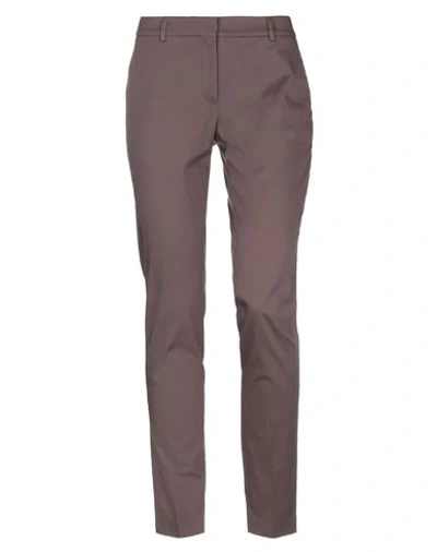 Incotex Casual Pants In Cocoa