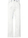 Maison Margiela High-waist Straight-leg Jeans In Blue