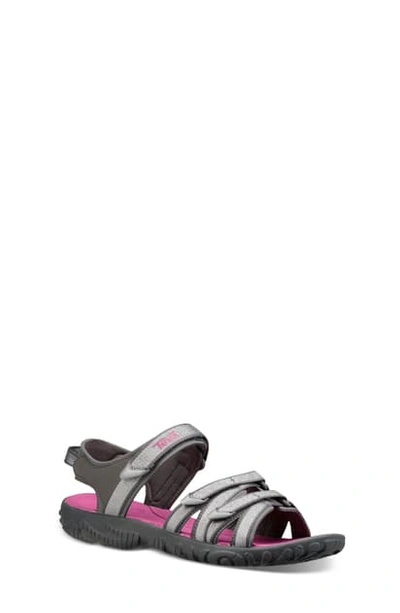 Teva Tirra Sport Sandal In Silver / Magenta