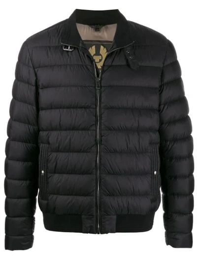 Belstaff Circuit Quilted-down Shell Jacket In Black