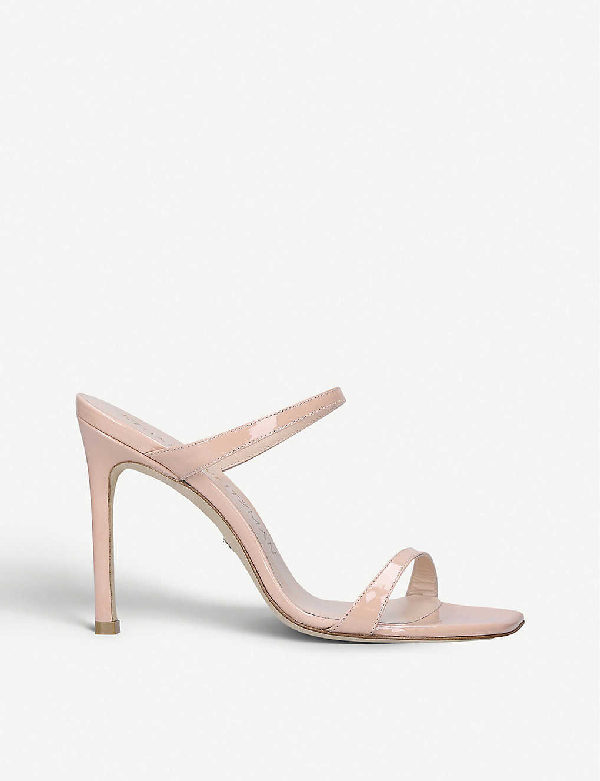 stuart weitzman leather heels