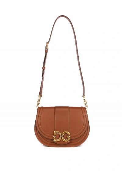 Dolce & Gabbana Messenger Shoulder Bag In Deserto