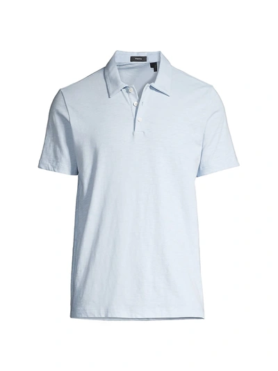 Theory Cosmo Regular-fit Polo Shirt In Olympic