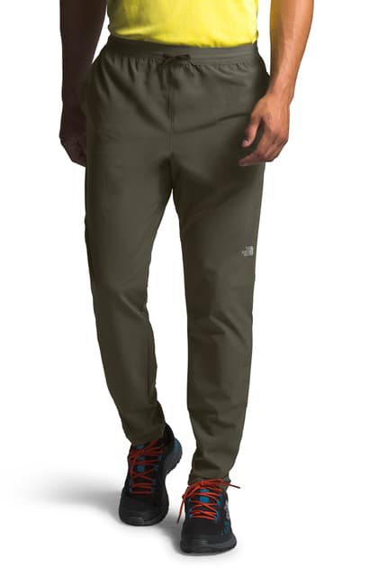 green north face joggers
