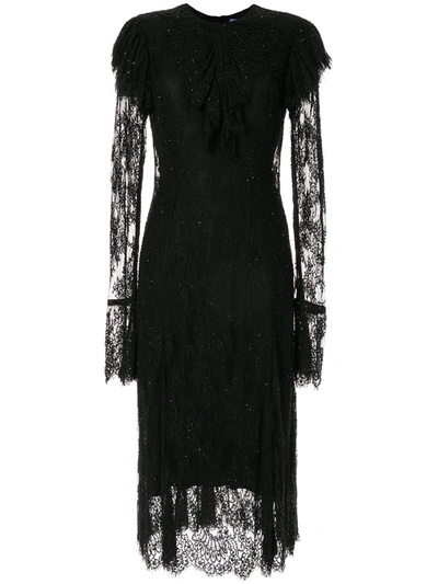 Macgraw Immortal Lace Dress In Black