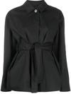 Filippa K Seine Belted Jacket In Black