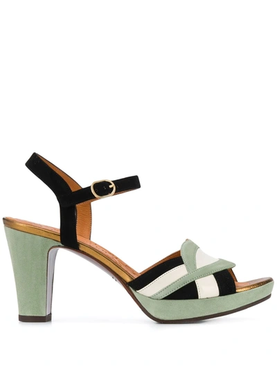 Chie Mihara Ekana 70mm Sandals In Green