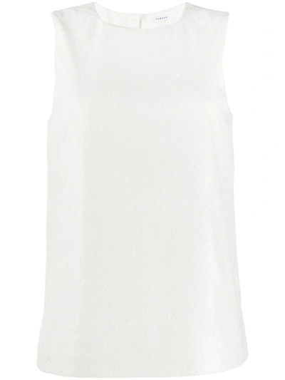 P.a.r.o.s.h Sleeveless Tank Top In White