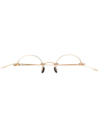 Eyevan7285 Round Frame Glasses In Gold
