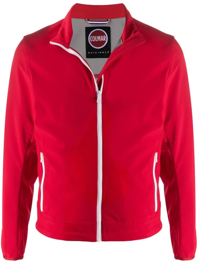 Colmar Lightweight Zipped Jacket In Red