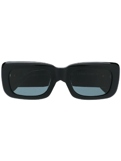 Attico X The  Marfa Sunglasses In Black