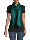 Saks Fifth Avenue Women's Collection Lightweight Cashmere & Silk Scarf In Sequoia