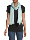 Saks Fifth Avenue Collection Lightweight Cashmere & Silk Scarf In Verde Froz