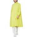 Bcbgmaxazria Long Anorak Jacket In Neon Yellow