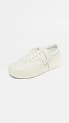 Tretorn Bold Perforated Platform Sneaker In Vintage White/ Vintage White