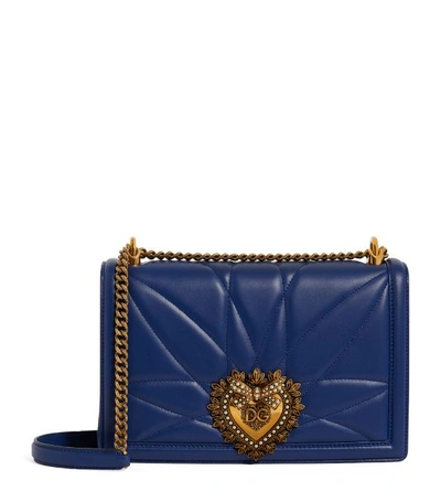 Dolce & Gabbana Large Quilted Leather Devotion Shoulder Bag