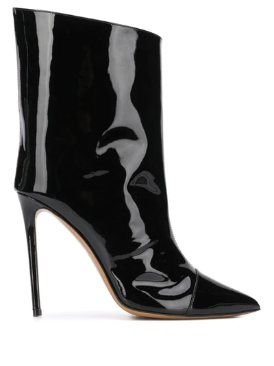 Alexandre Vauthier Patent Alex Boots 100 In Black