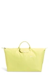 Longchamp Extra Large Le Pliage Club Travel Tote In Yellow
