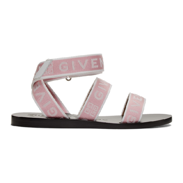 pink ankle strap sandals