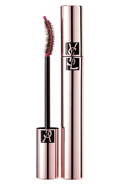 Saint Laurent Le Curler Lengthening & Curling Mascara In Brun Ingenu