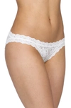 Hanky Panky 'signature Lace' Brazilian Bikini In White