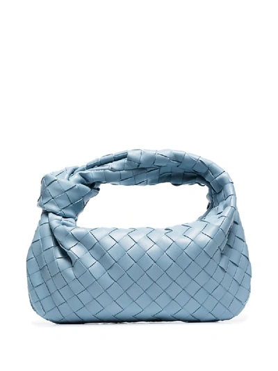 Bottega Veneta Jodie Intrecciato Mini Shoulder Bag In Blue