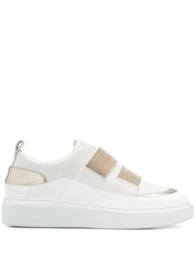 Steffen Schraut Embellished Slip-on Sneakers In White