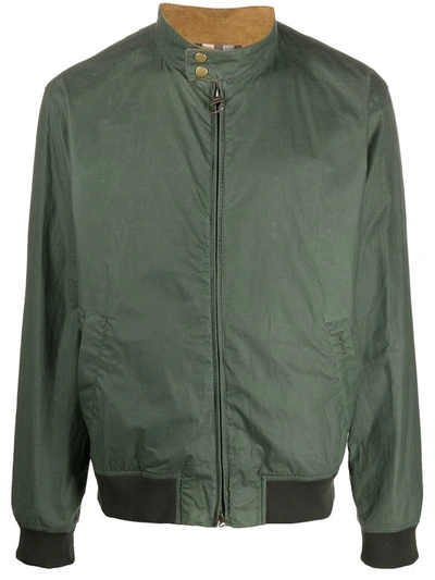 Barbour Royston Bomber Jacket In Green