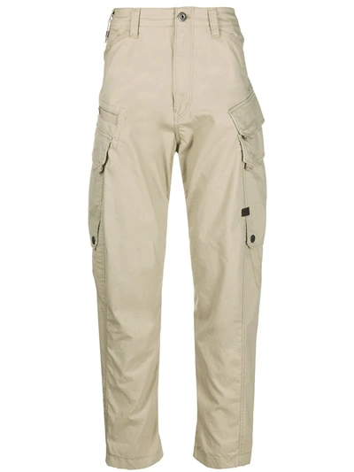 G-star Raw Droner Relaxed Regular Fit Tapered Trousers In Khaki In Neutrals