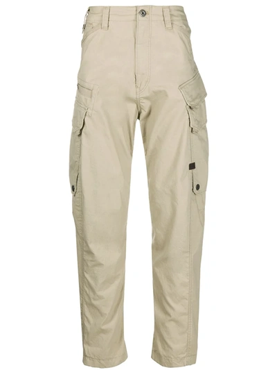 G-star Raw Droner Relaxed Regular Fit Tapered Pants In Khaki In Neutrals