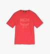 Mcm Crew Graphic Logo Tee In Chinese Red