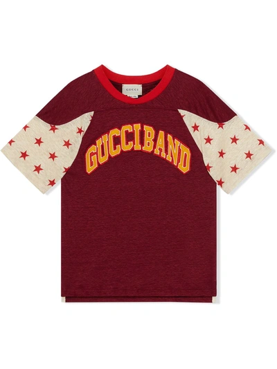 Gucci Kids' Junior T-shirt In Red