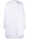 Jil Sander Oversized-fit Cotton Shirt In White